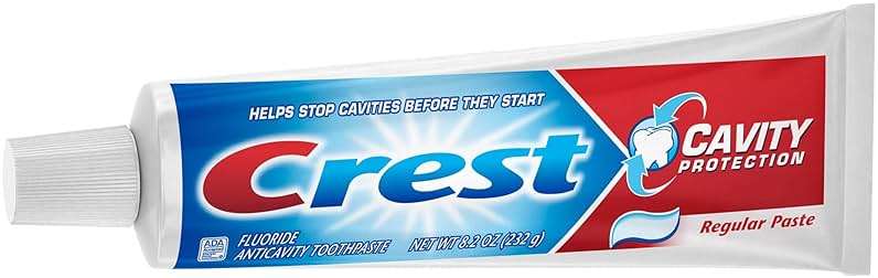 Crest Fluoride Anticavity Toothpaste, Prevents Cavities Before They Start, Regular Paste, 8.2 Ounce (Pack of 5) - Image 7