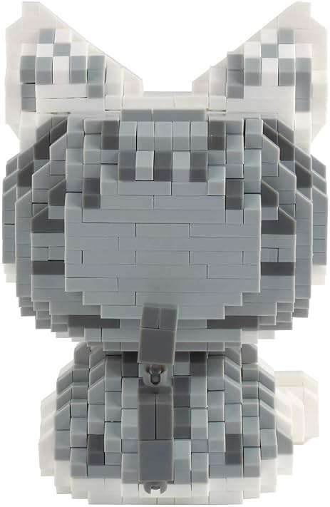 Larcele Cat Micro Building Blocks Pet Mini Building Toy Bricks, 867 Pieces KLJM-02 (Model 2285) - Image 5