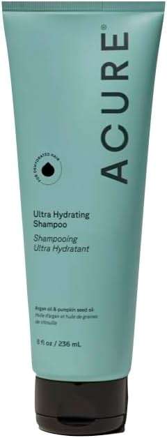 Acure Ultra Hydrating Conditioner - Deep Moisture Conditioner for Women & Men w/ Dry, Damaged, Fine, Dry, Damaged, Color Treated Hair & Scalp w/ Argan Oil, Vegan, Paraben Free, Sulfate Free - 8 fl oz - Image 1