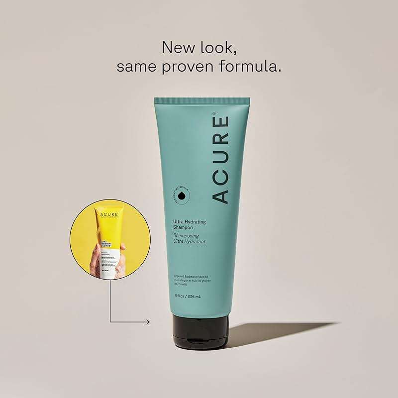 Acure Ultra Hydrating Conditioner - Deep Moisture Conditioner for Women & Men w/ Dry, Damaged, Fine, Dry, Damaged, Color Treated Hair & Scalp w/ Argan Oil, Vegan, Paraben Free, Sulfate Free - 8 fl oz - Image 2