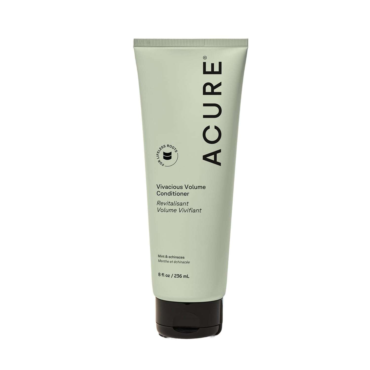 Acure Vivacious Volume Conditioner - Volumizing Conditioner for Women & Men, Lightweight & Moisturizing for Fine, Thinning Hair, Boost & Lift Thin Hair, Paraben & Sulfate Free, Clean, Vegan - 8 fl oz - Image 1