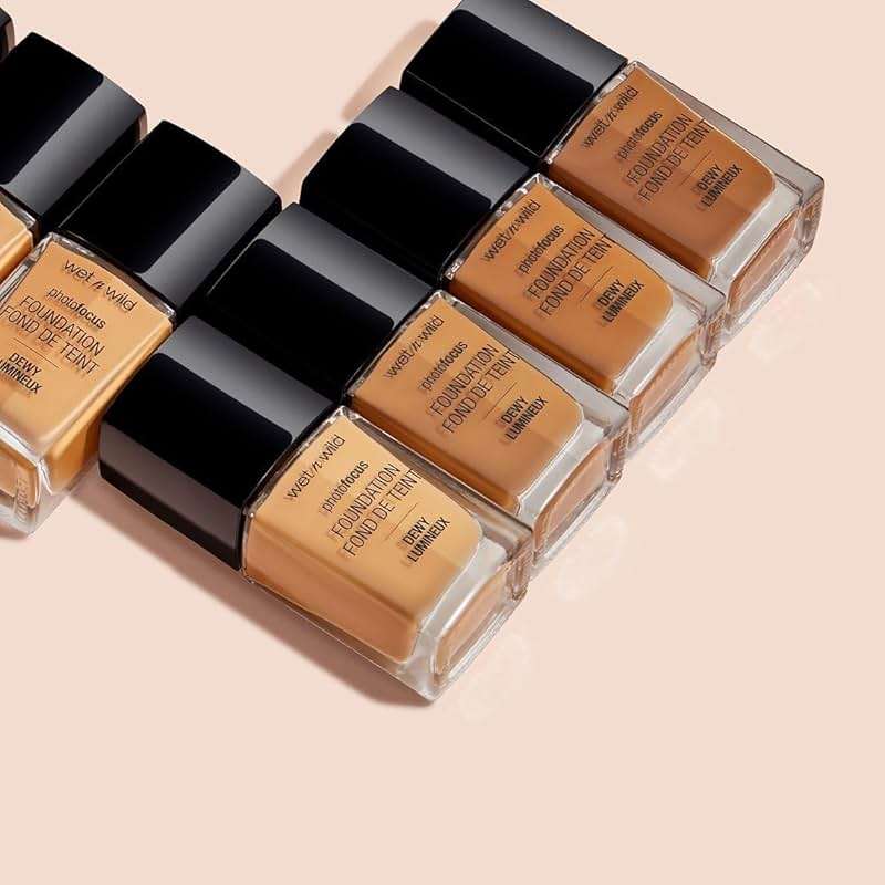 wet n wild Photo Focus Dewy Liquid Foundation Makeup, Soft Beige (Packaging May vary) - Image 9
