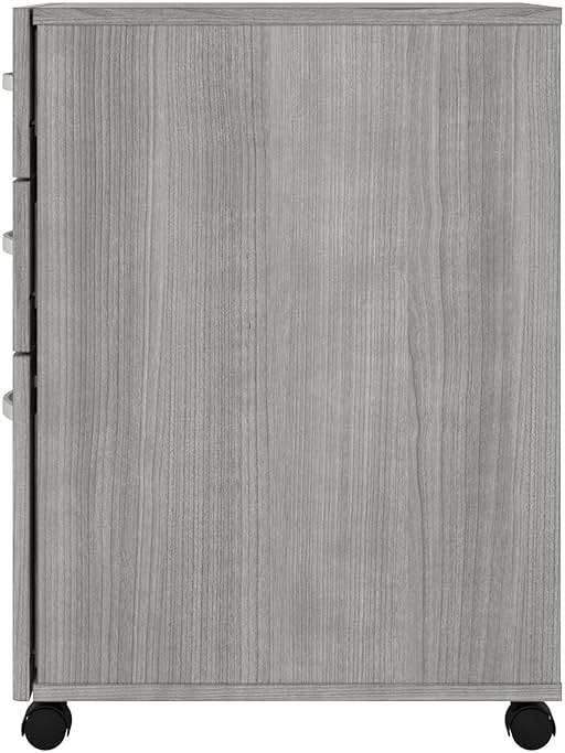 Bush Business Furniture Studio C 3 Drawer Mobile File Cabinet in Platinum Gray | Assembled Office Storage Unit for Home or Commercial Spaces - Image 10
