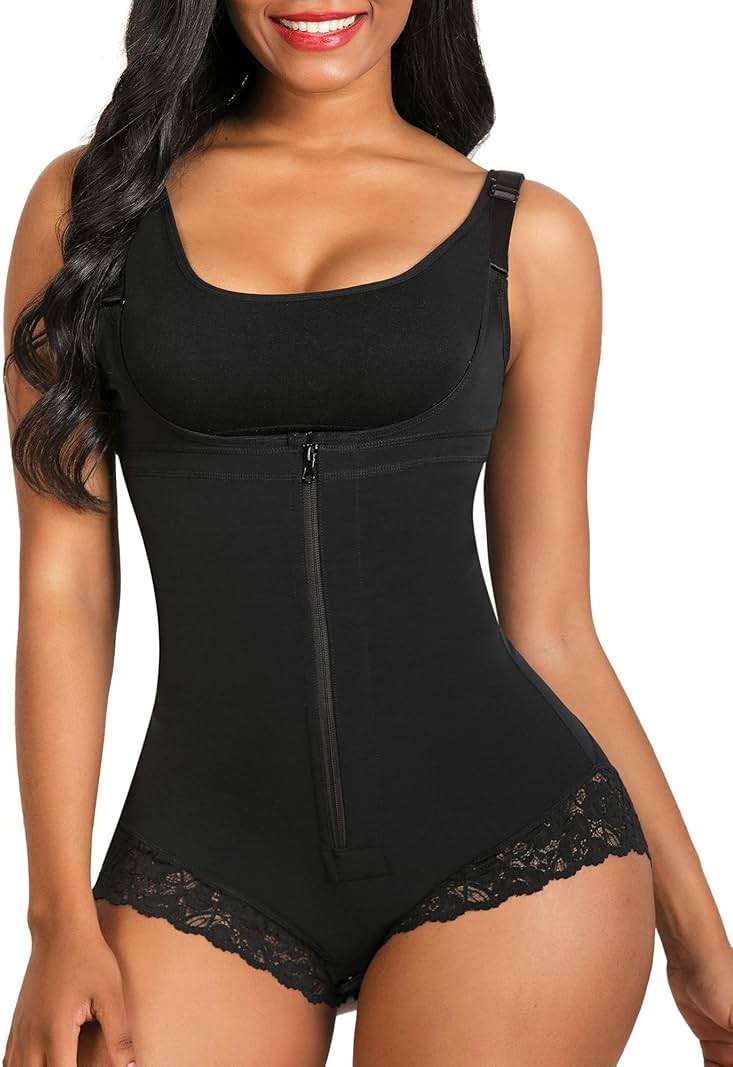 SHAPERX Women's Fajas Colombianas Shapewear Postpartum Tummy Control Body Shaper Girdles Compression Garment - Image 1