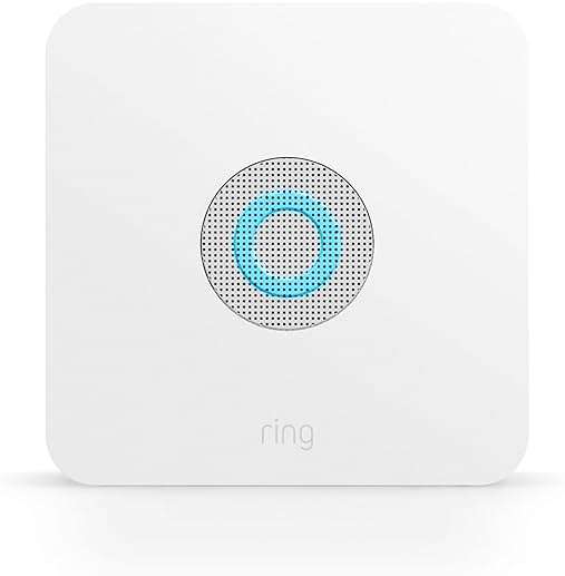 Ring Alarm Base Station (2nd Gen) — 104 dB Siren, Built-in Backup Battery, Connects to Ring Alarm Sensors and Keypad, sold separately - Image 1
