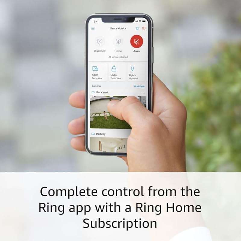 Ring Alarm Base Station (2nd Gen) — 104 dB Siren, Built-in Backup Battery, Connects to Ring Alarm Sensors and Keypad, sold separately - Image 3