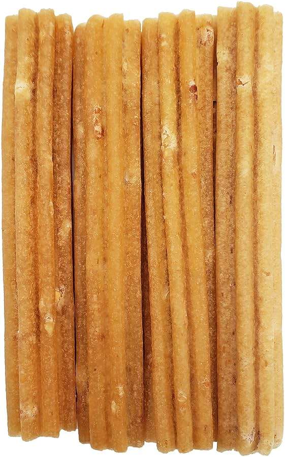 Himalayan Dog Chew Churro Yak Cheese Dog Chews, 100% Natural, Long Lasting, Gluten Free, Healthy & Safe Dog Treats, Lactose & Grain Free, Protein Rich, Real Peanut Butter Flavor, 4 Churros Per Pouch - Image 5