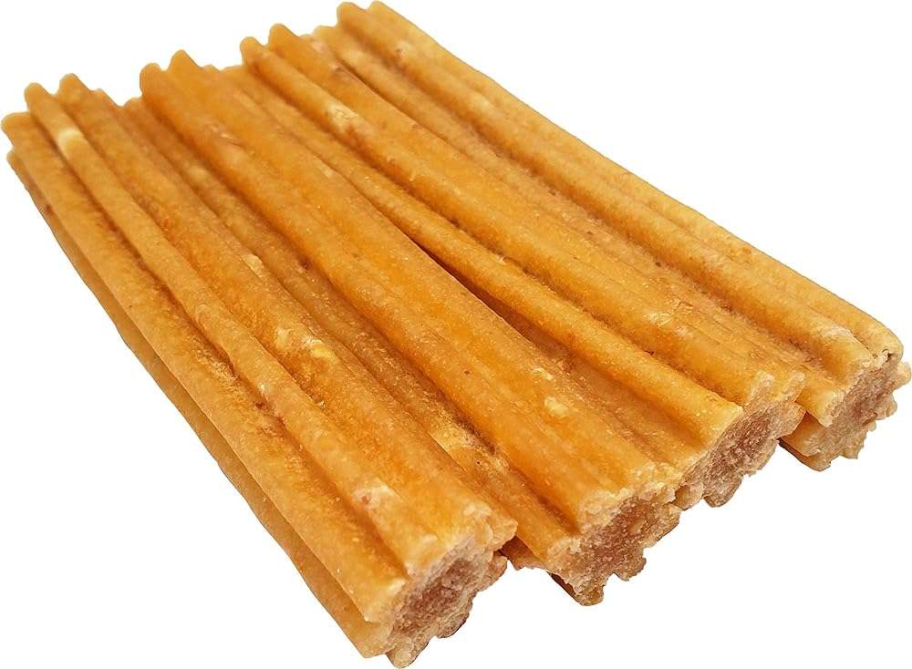 Himalayan Dog Chew Churro Yak Cheese Dog Chews, 100% Natural, Long Lasting, Gluten Free, Healthy & Safe Dog Treats, Lactose & Grain Free, Protein Rich, Real Peanut Butter Flavor, 4 Churros Per Pouch - Image 6