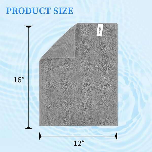 FIXSMITH Microfiber Cleaning Cloth - Pack of 50, Microfiber Towels for Cars 16 x 12 in, Highly Absorbent Cleaning Rags, Lint-Free, Streak-Free Cleaning Cloths for Car Kitchen Home Office - Image 2