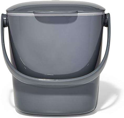 OXO Good Grips Easy-Clean Compost Bin, Charcoal - 0.75 GAL - Image 10