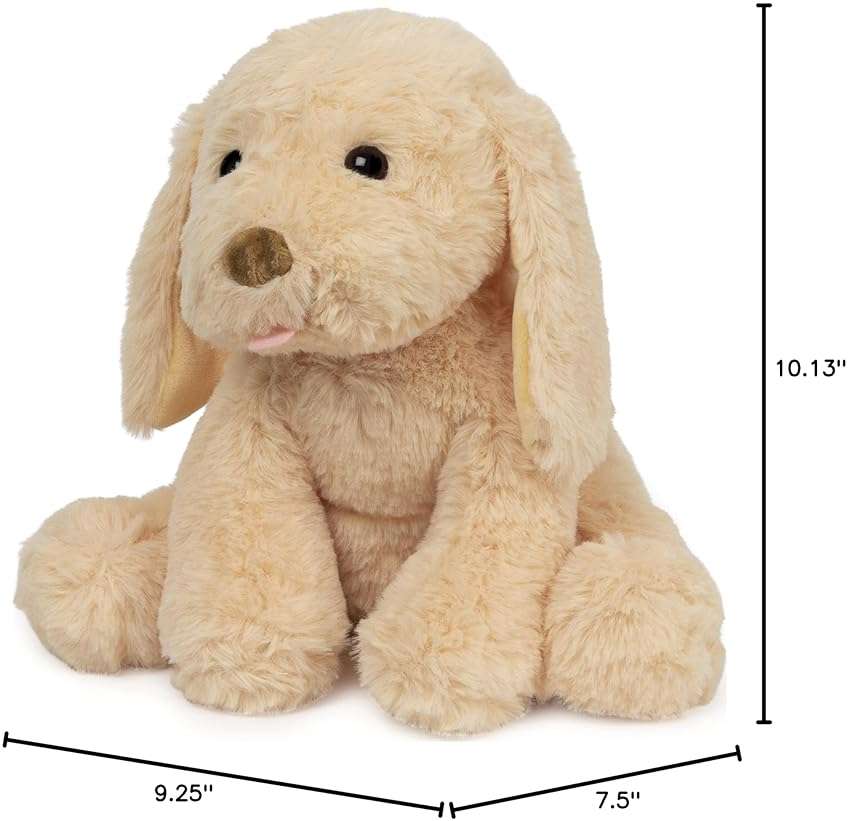 GUND Baby My Pet Puddles Animated Plush, Premium Stuffed Animal Barking Plush Puppy Dog for Ages 1 and Up, Yellow, 12” - Image 2