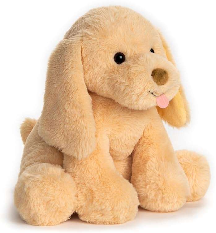 GUND Baby My Pet Puddles Animated Plush, Premium Stuffed Animal Barking Plush Puppy Dog for Ages 1 and Up, Yellow, 12” - Image 3