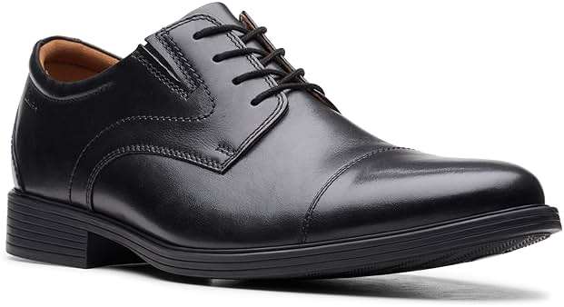 Clarks Men's Whiddon Cap Oxford Shoes - Image 5