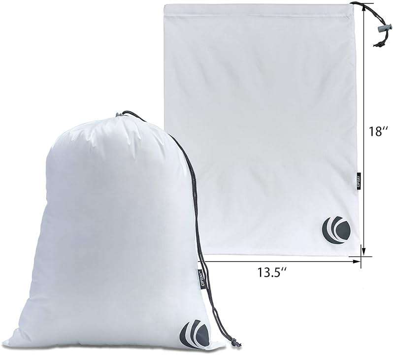 Cipway - 5 Set Compression Packing Cubes for Travel, Ultralight Packing Organizers for Luggage Suitcase & Backpack (White), L - Image 5