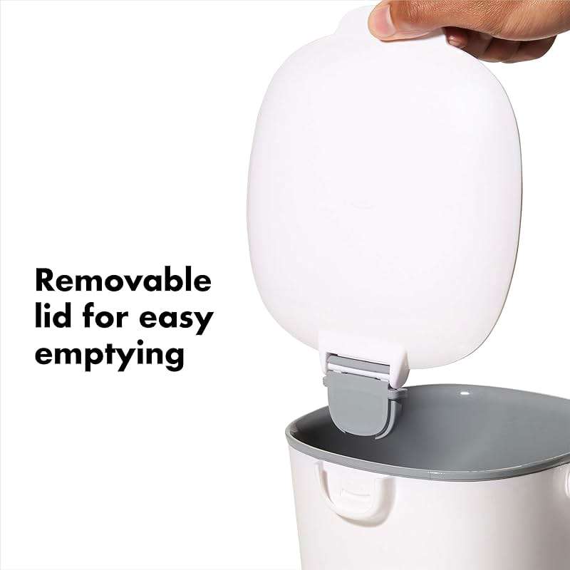 OXO Good Grips Easy-Clean Compost Bin, White - 0.75 GAL - Image 6