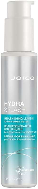 Joico HydraSplash Replenishing Leave-In | For Fine, Medium, Dry Hair | Boost Shine & Softness | Tame Frizz & Hydrate | With Sea Kelp & Coconut Water | 3.38 Fl Oz - Image 1