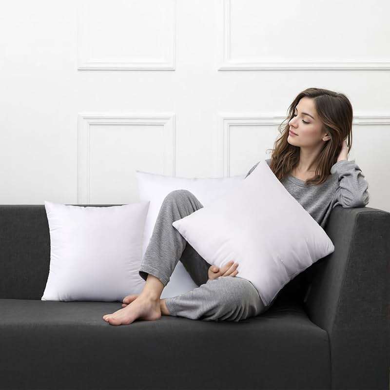 MIULEE Throw Pillow Insert Premium Pillow Stuffer Sham Rectangle for Decorative Cushion Bed Couch Sofa 12x20 Inch - Image 5