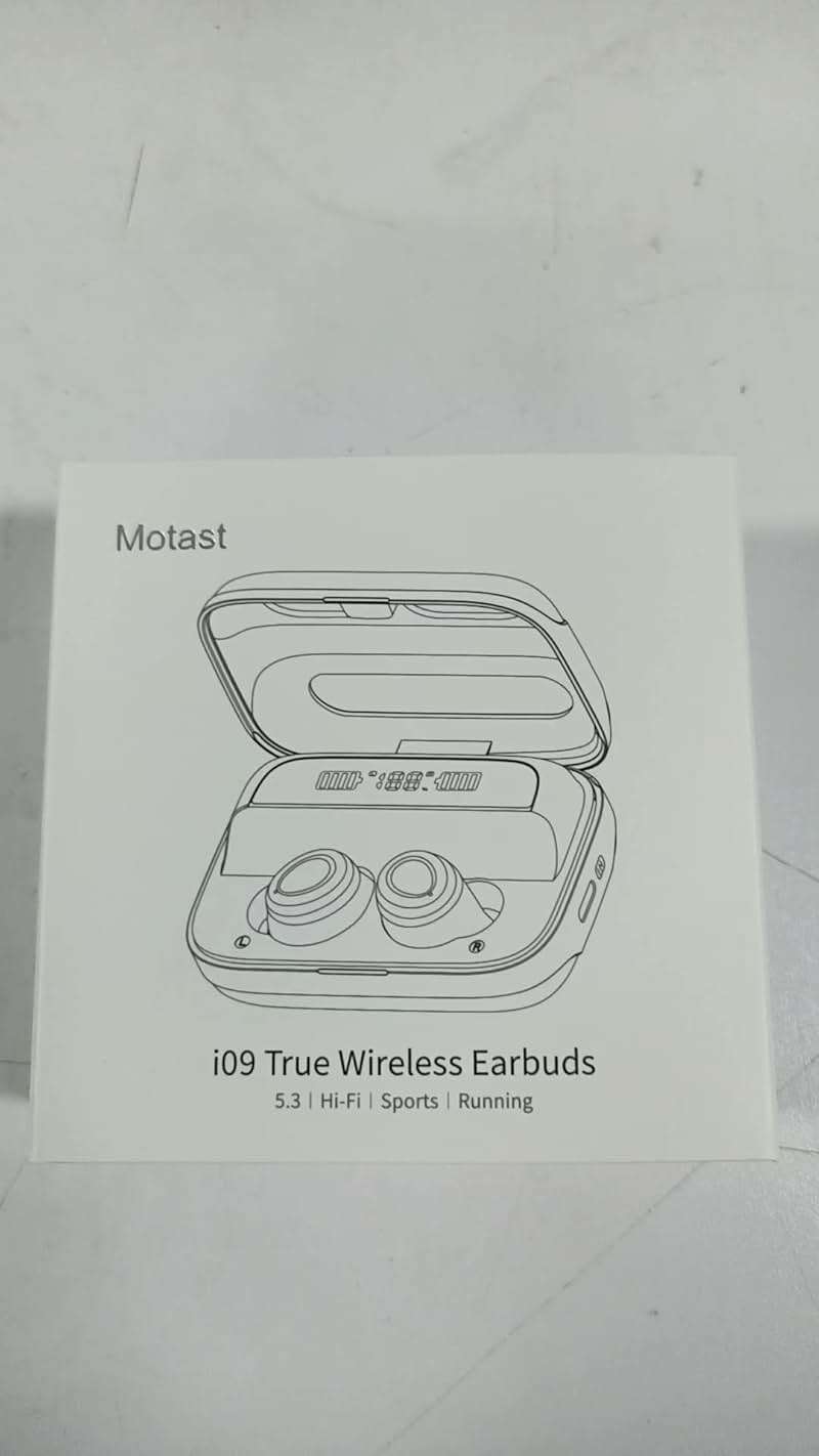 Motast Wireless Earbuds, Bluetooth 5.3 Earbuds 140H Playtime Headphones HD Stereo Noise Cancelling Earphones in Ear with Mic, USB-C Charging Case, IP7 Waterproof Headset for Sports - Image 8