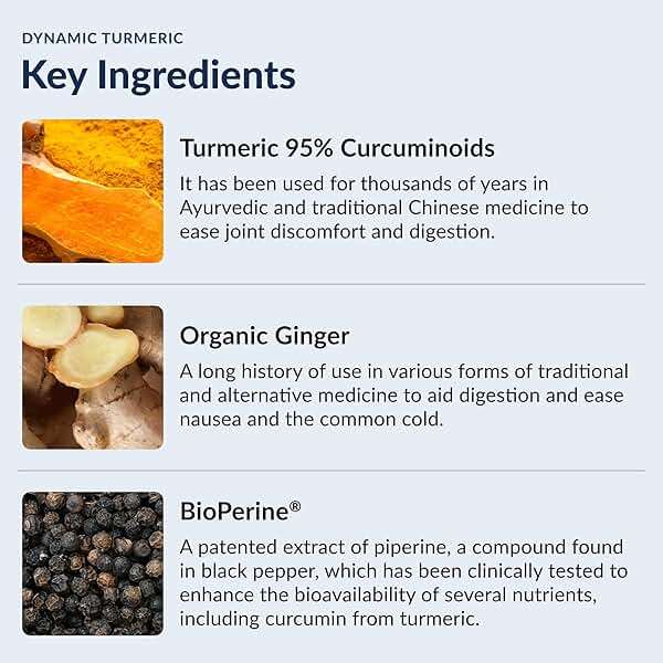 Stonehenge Health Dynamic Turmeric Curcumin with Ginger - High Potency - 1,650 mg Turmeric with 95% Curcuminoids & BioPerine, 90 Vegetarian Capsules - Image 5