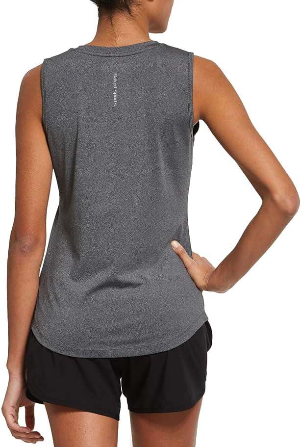 baleaf Women's Workout Tank Tops Sleeveless Quick Dry Running Shirts Lightweight Loose Fit for Yoga Athletic Gym - Image 1