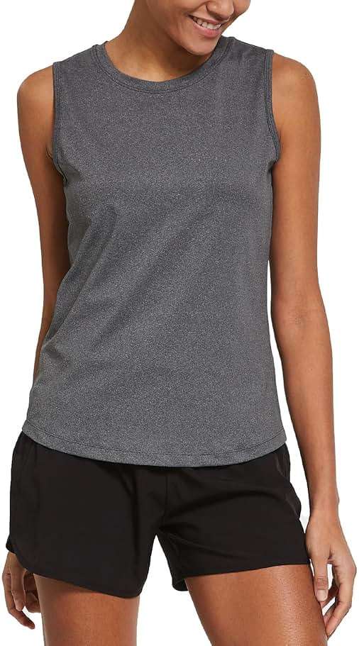 baleaf Women's Workout Tank Tops Sleeveless Quick Dry Running Shirts Lightweight Loose Fit for Yoga Athletic Gym - Image 2