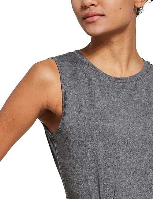 baleaf Women's Workout Tank Tops Sleeveless Quick Dry Running Shirts Lightweight Loose Fit for Yoga Athletic Gym - Image 3