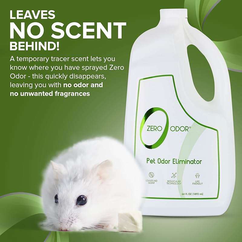 Zero Odor Pet Odor Eliminator, Air and Surface Odor Remover for Carpet, Furniture, and Pet Beds, Refill, 64 oz - Image 9