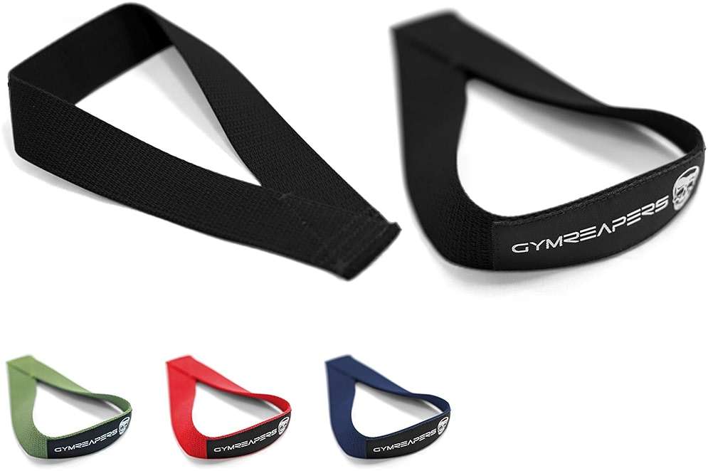 Gymreapers Olympic Lifting Straps for Weightlifting, Snatch, Clean, Powerlifting, Strongman, Deadlifts - Durable Cotton with Reinforced Stitching (Pair) - Image 1