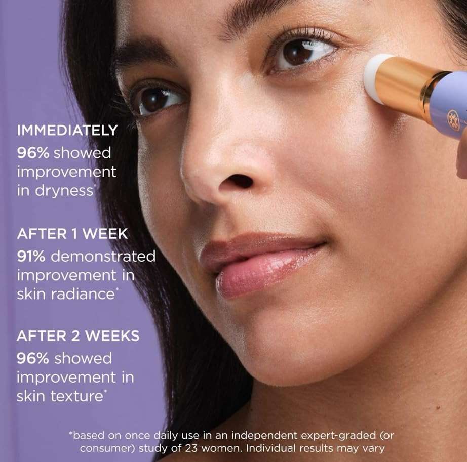 Tatcha The Serum Stick | Smooth Dry Fine Lines Instantly, Face & Eye Brightener Stick 8 G | 0.28 oz - Image 3