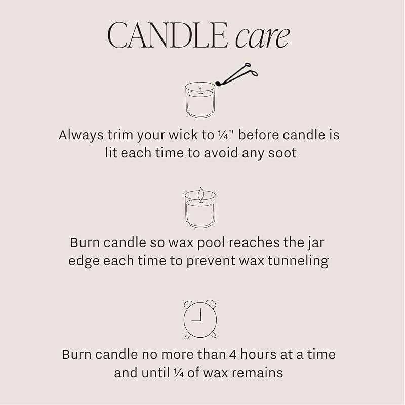 Sweet Water Decor, Be Still and Know, Sea Salt, Jasmine, Cream, and Wood Scented Soy Wax Candle for Home - Christian Candle Gifts for Women - 9oz Clear Jar, 40 Hour Burn Time, Made in the USA - Image 7