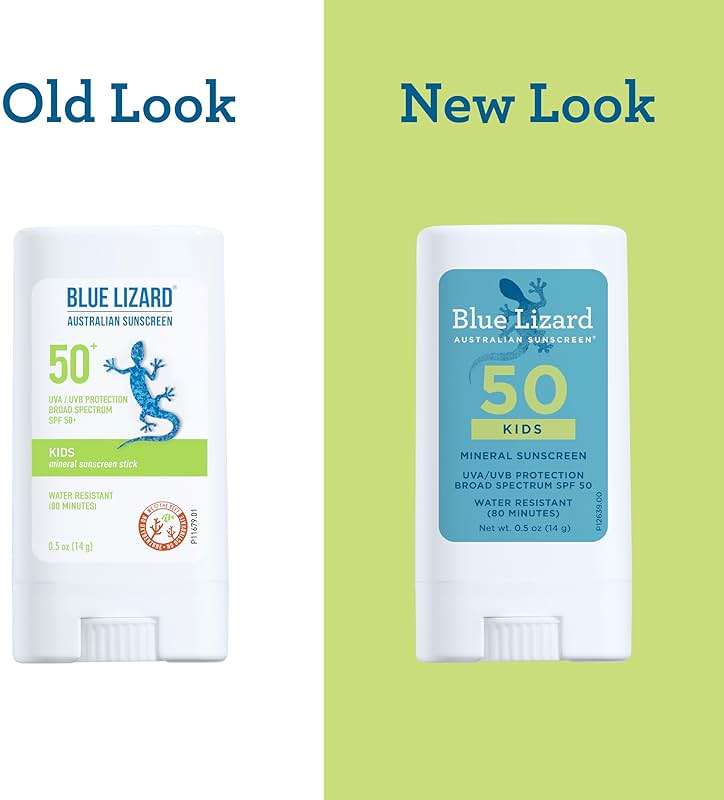 Blue Lizard Kids Mineral SPF 50 Sunscreen Stick, Zinc Oxide, 100% Mineral Actives, Developed for Kids’ Sensitive Skin, TSA-Friendly, Vegan, Paraben-free, Fragrance-Free, 0.5 oz - Image 4