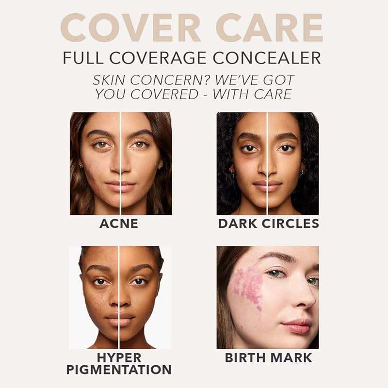 Dermablend Cover Care Concealer, Full Coverage Concealer Makeup and Corrector for Under Eye Dark Circles, Acne & Blemishes - Image 5