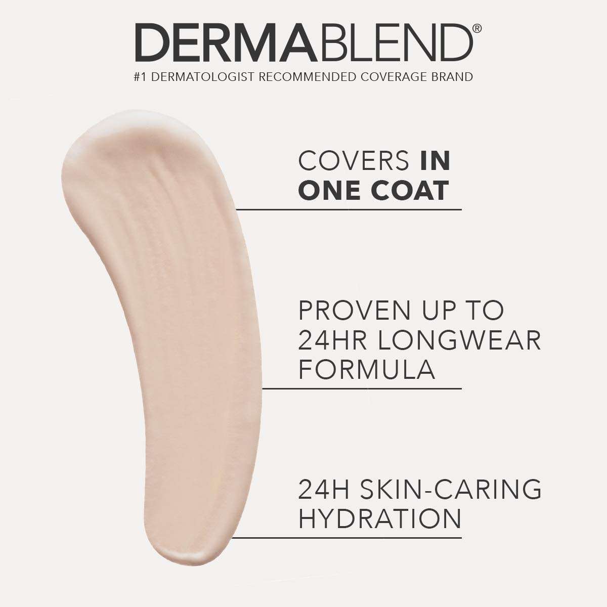 Dermablend Cover Care Concealer, Full Coverage Concealer Makeup and Corrector for Under Eye Dark Circles, Acne & Blemishes - Image 2