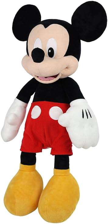 Disney Junior Mickey Mouse Jumbo 25-inch Plush Mickey Mouse, Stuffed Animals, Pretend Play, Kids Toys for Ages 2 Up by Just Play - Image 5