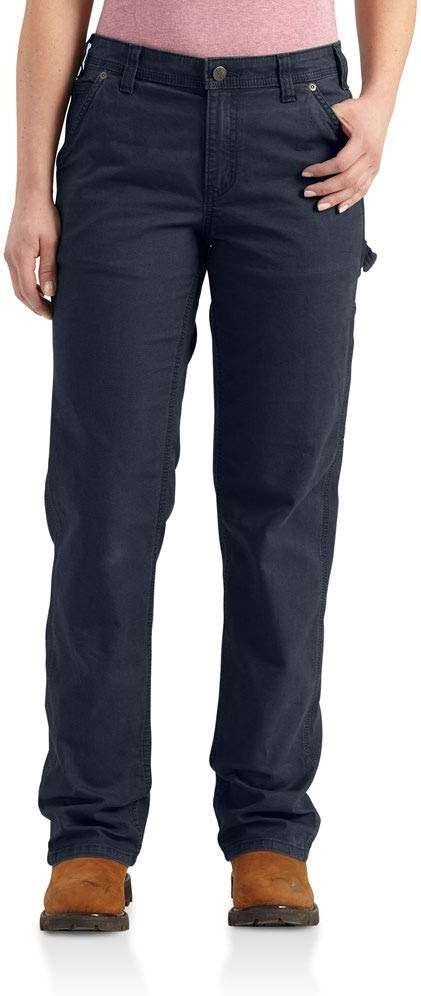 Carhartt Women's 102080 Women's Rugged Flex® Loose Fit Canvas Work Pant - Image 1