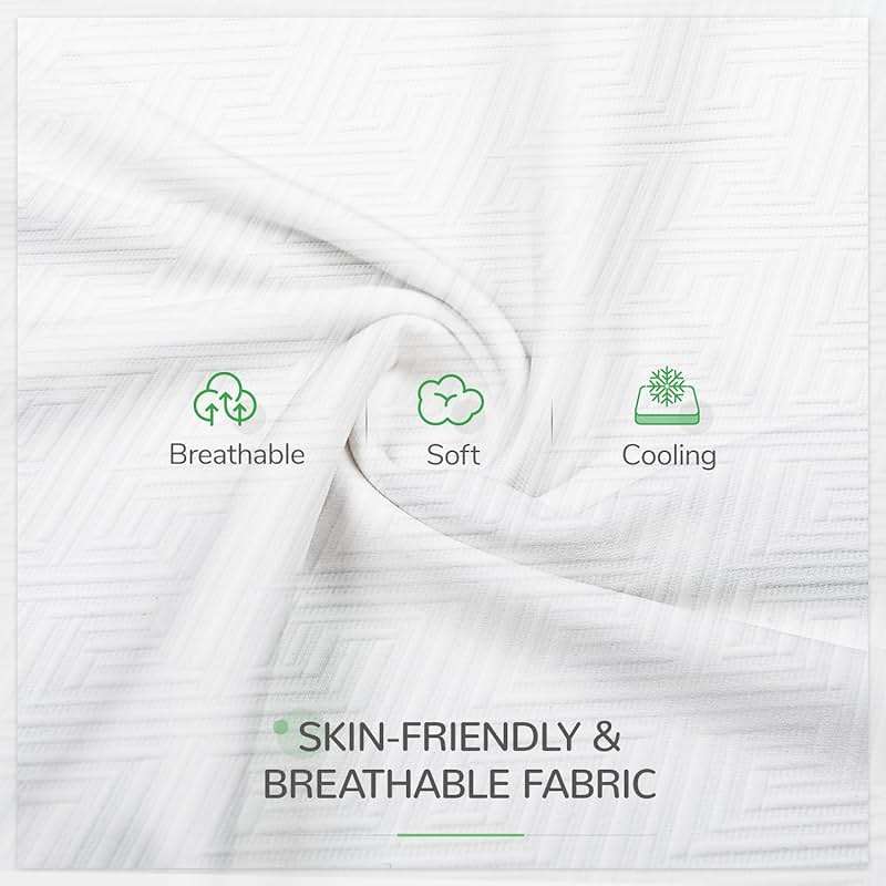 Novilla Queen Mattress, 10 Inch Gel Memory Foam Queen Size Mattress for Cool Night & Pressure Relief, Medium Plush Bed Mattresses, Bliss - Image 4