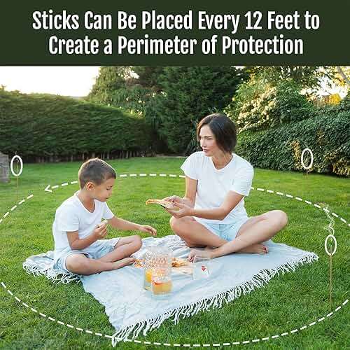 Farm Raised Candles Mintronella USA Made Citronella & Peppermint Mosquito Repellent Incense Sticks – 100 Pack – Natural Bug & Insect Repellent – Outdoor Camping, Patio Decor – No‑See‑Um & Gnats, Fly - Image 12