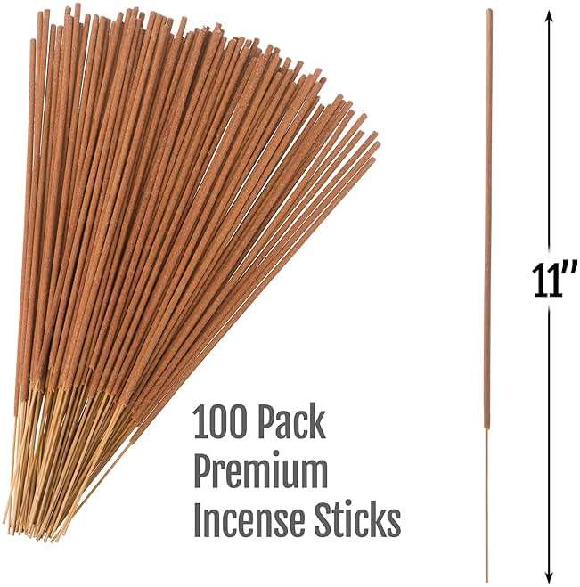 Farm Raised Candles Mintronella USA Made Citronella & Peppermint Mosquito Repellent Incense Sticks – 100 Pack – Natural Bug & Insect Repellent – Outdoor Camping, Patio Decor – No‑See‑Um & Gnats, Fly - Image 3
