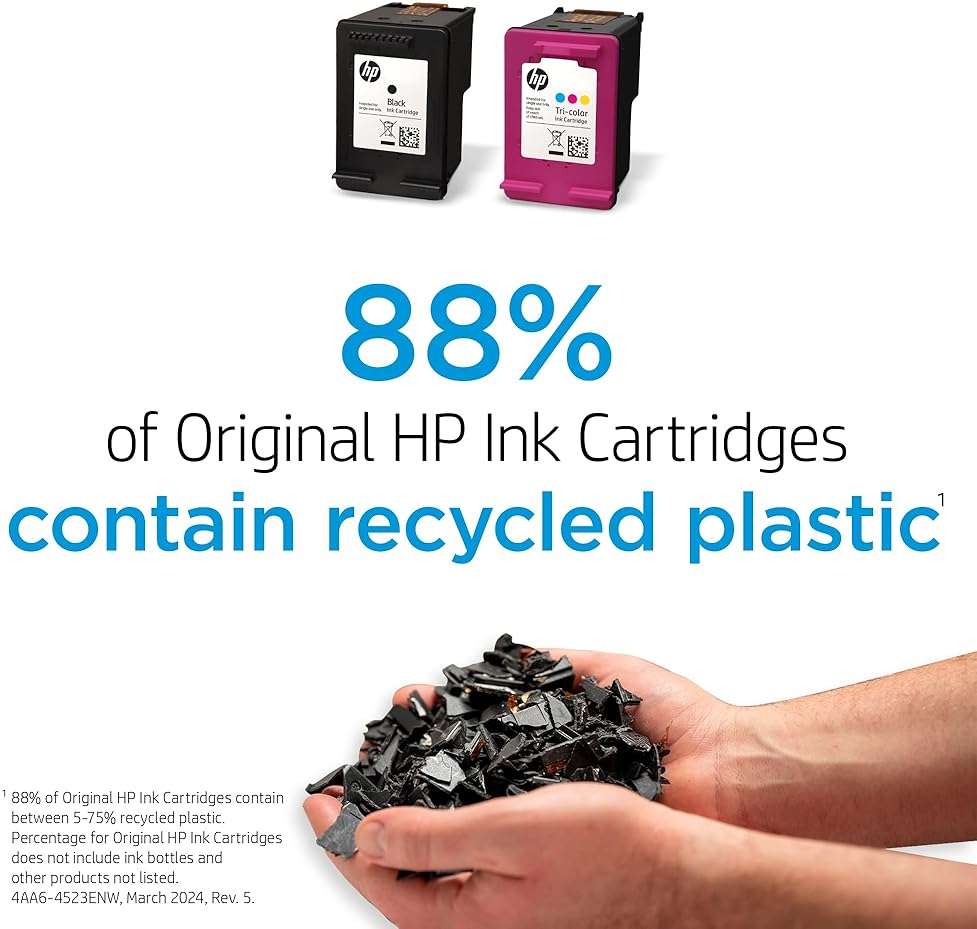 HP 67XL Black High-Yield Ink Cartridge | Works with DeskJet 1255, 2700, 4100, Envy 6000, 6400 Series | Eligible for Instant Ink | 3YM57AN | Packaging May Vary - Image 11
