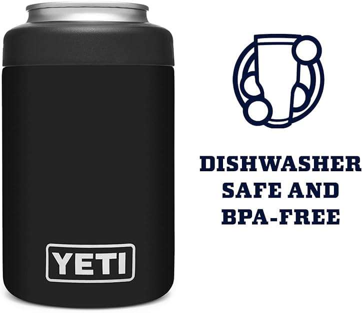 YETI Black Rambler Colster Can Insulator, 1 EA - Image 5