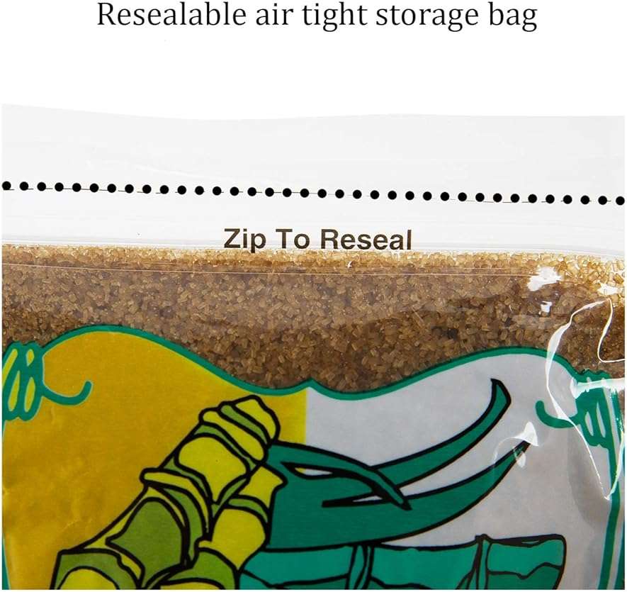 Demerara Brown Sugar - Made From Pure Sugar Cane, Product of Mauritius, Kosher | 56 Oz - By Jamaican Choice - Image 3
