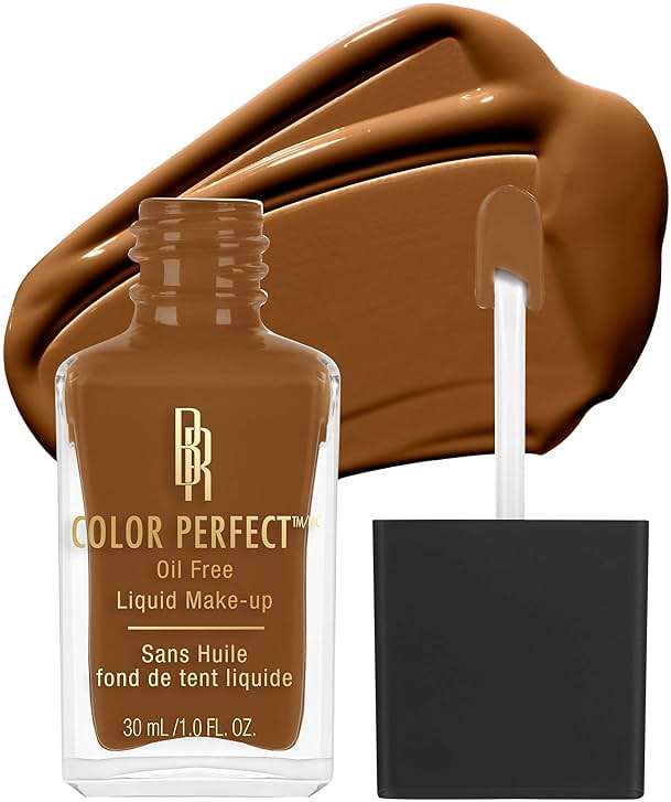 Black Radiance Color Perfect Liquid Full Coverage Foundation Makeup, Toffee, 1 Ounce - Image 1