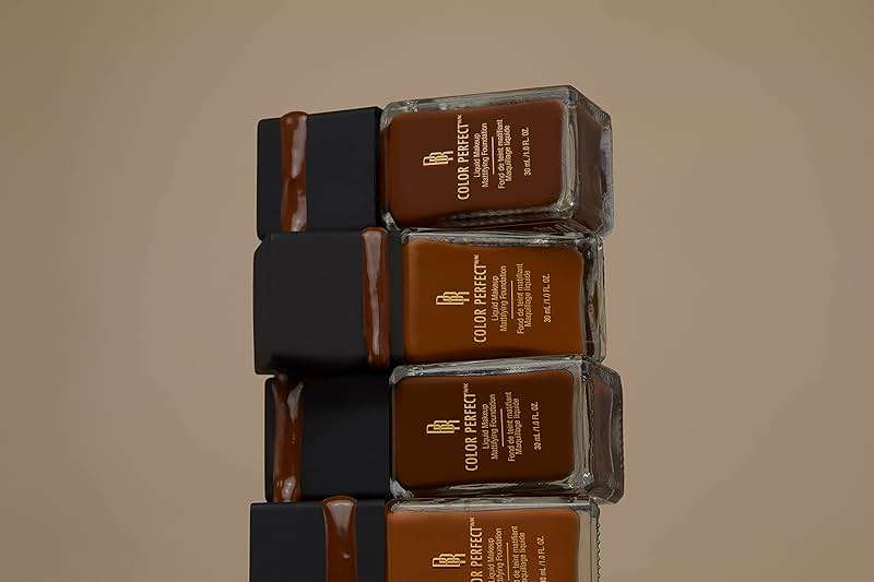 Black Radiance Color Perfect Liquid Full Coverage Foundation Makeup, Toffee, 1 Ounce - Image 4