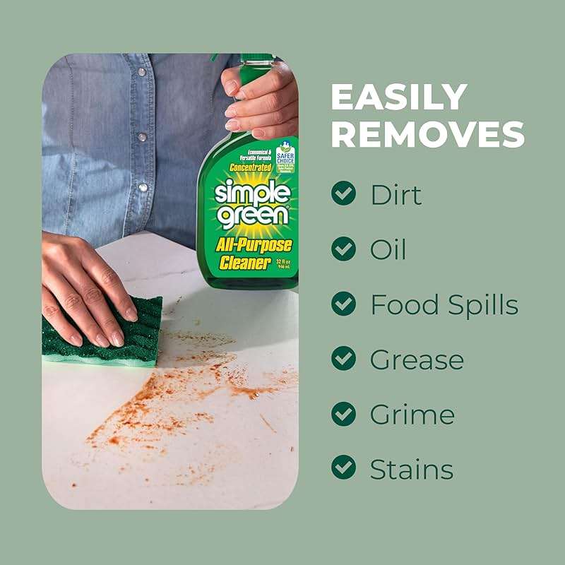 Simple Green AllPurpose Cleaner, 32 Fl Oz (Pack of 3), Original - Image 7