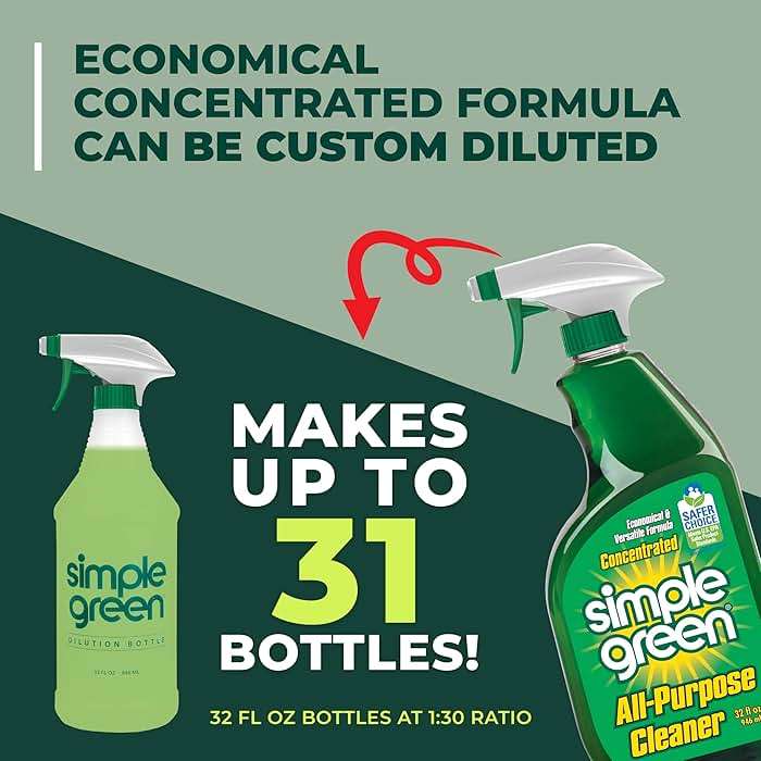Simple Green AllPurpose Cleaner, 32 Fl Oz (Pack of 3), Original - Image 8