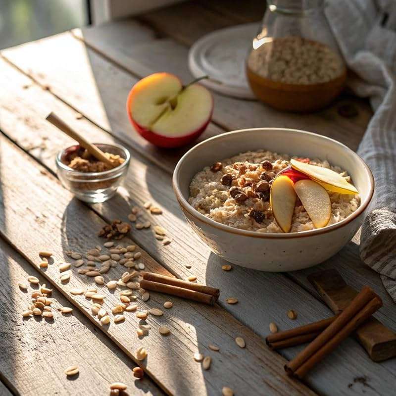 Better Oats 100 Calorie Apples and Cinnamon Oatmeal Packets, Instant Breakfast with Flax Seeds and Natural Apple-Cinnamon Flavor, Quick Cooking, Box of 10 Pouches (Pack of 6) - Image 6
