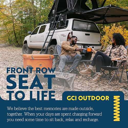 GCI Outdoor Kickback Rocker Outdoor Rocking Chair with Beverage Holder - Image 6