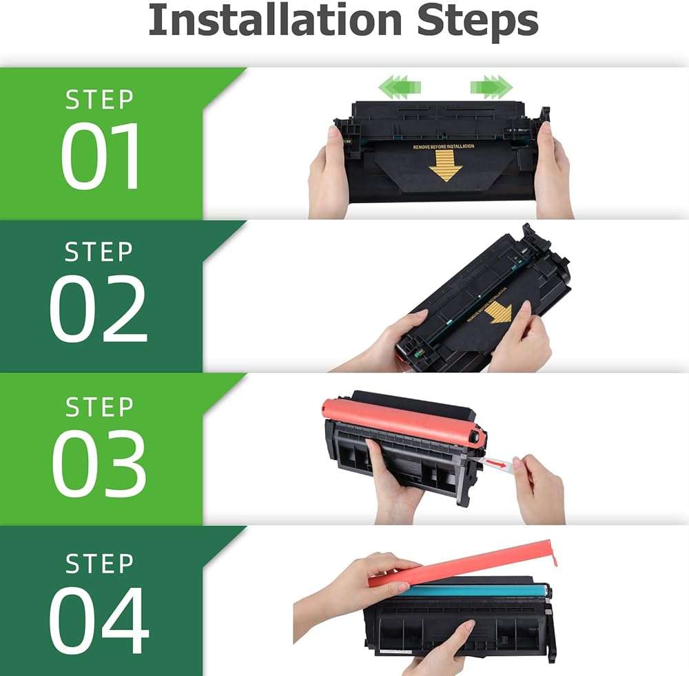 Aztech Compatible Toner Cartridge Replacement for HP 58A CF258A 58X CF258X LaserJet Pro M404n M404dn MFP M428fdw M428dw M428fdn Printer (Black 4-Pack) - Image 7