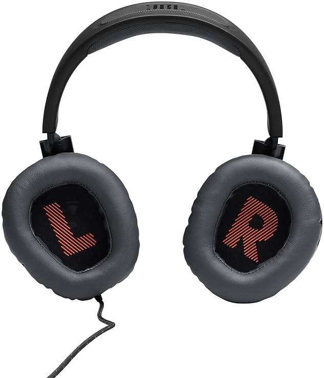 JBL Quantum 100 - Wired Over-Ear Gaming Headphones - Black, Large - Image 7