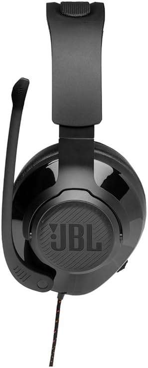 JBL Quantum 300 - Wired Over-Ear Gaming Headphones with JBL Quantum Engine Software - Black, Large - Image 4